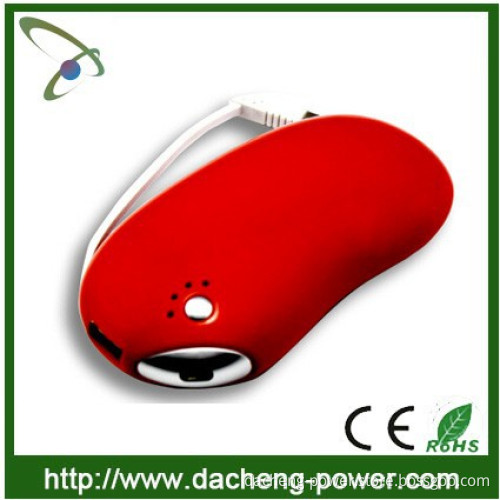 Newly design Pea shaped external portable power bank 5200mAH